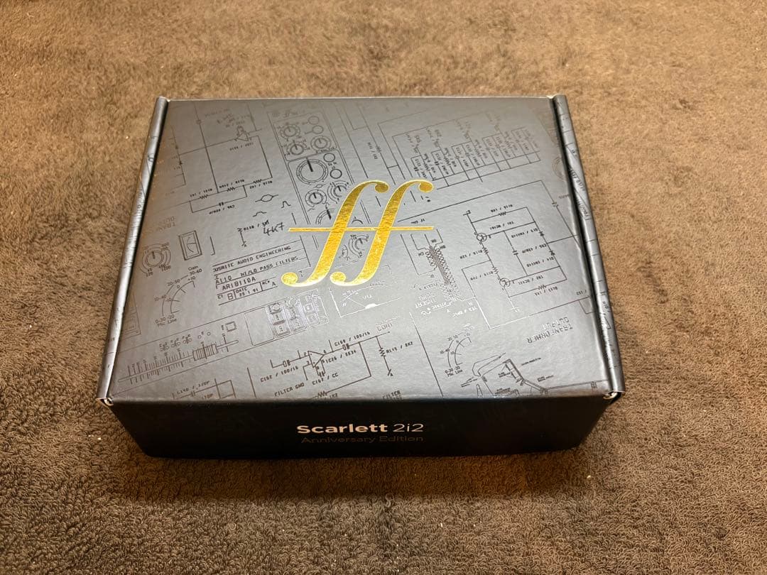 【激レア】Scarlett 2i2 (gen. 4) AnniversaryED