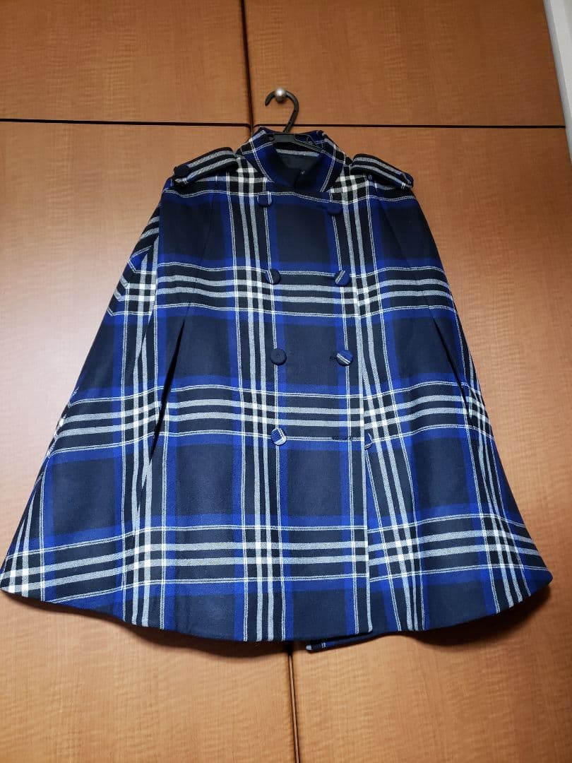 タイムセール！DAKS チェック柄 ケープコート