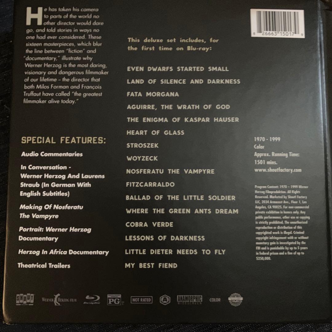 bluray box ヘルツォーク　コレクション　映画