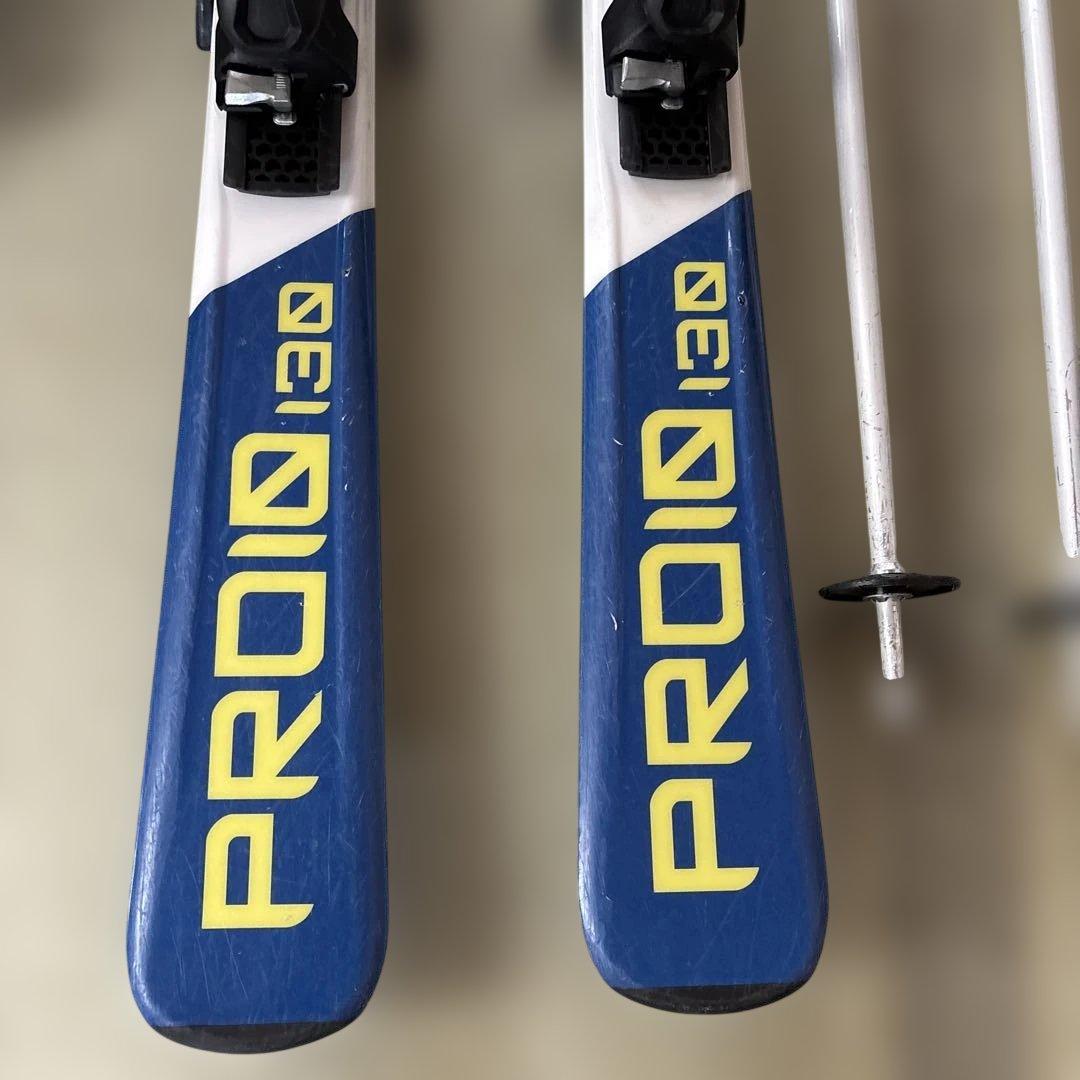 キッズスキー板セット　ブーツケース付き