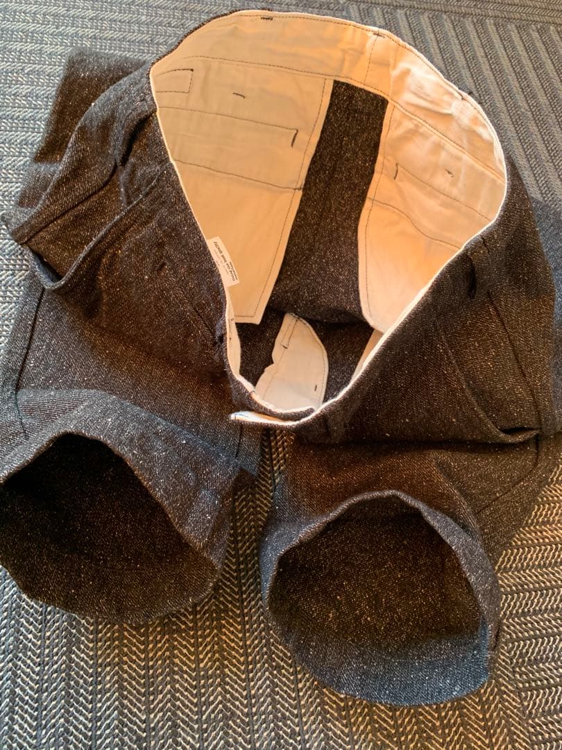 パンツ BURGUS PLUS 401Z Black Covert Trousers