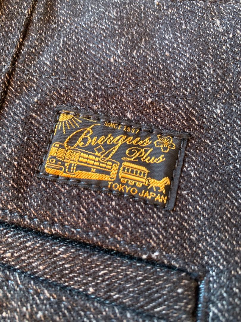 パンツ BURGUS PLUS 401Z Black Covert Trousers