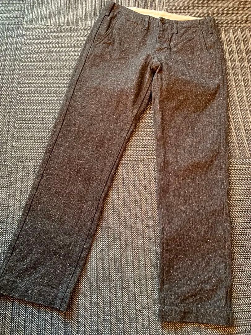 パンツ BURGUS PLUS 401Z Black Covert Trousers