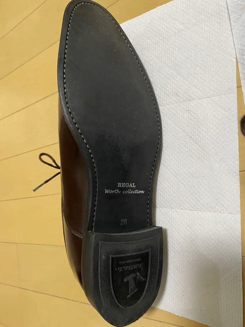 REGAL ダークブラウン ビジネスシューズ