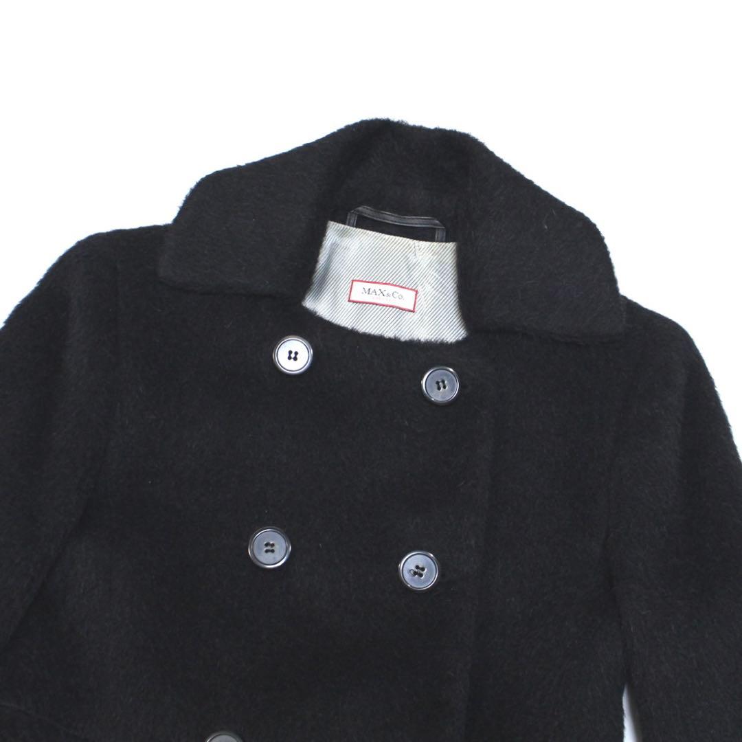 マックスマーラ　超美品　アルパカウールコート ダブルブレスト　38