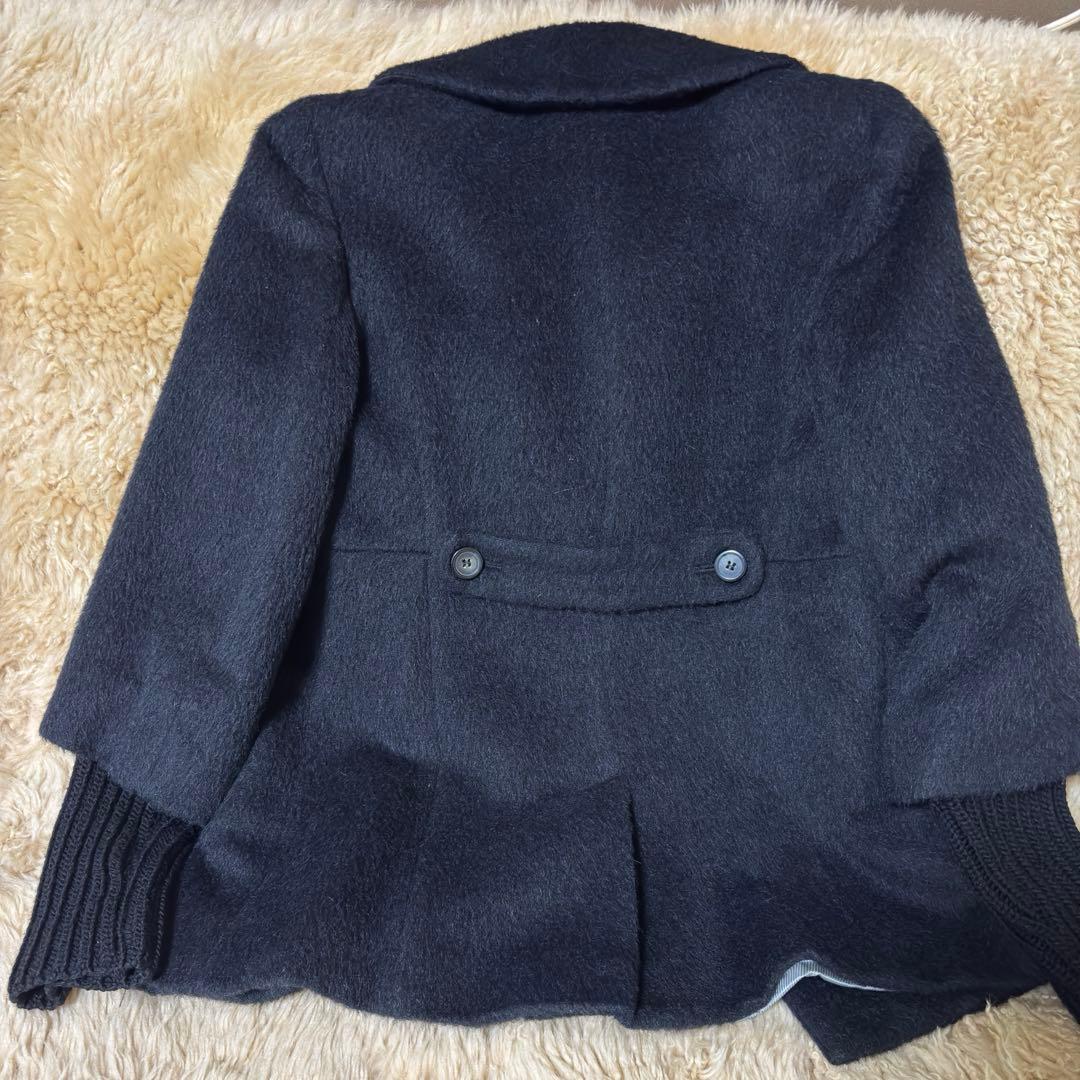 マックスマーラ　超美品　アルパカウールコート ダブルブレスト　38