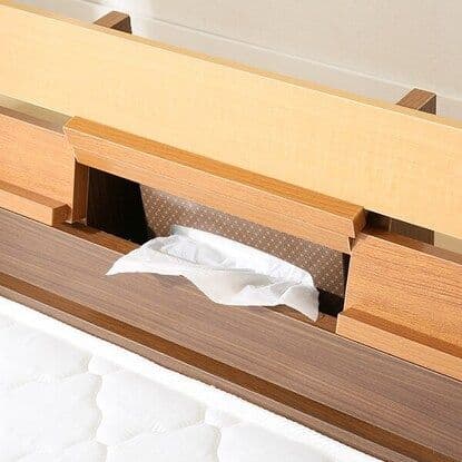 (送料込み)木製セミダブルベッドフレーム