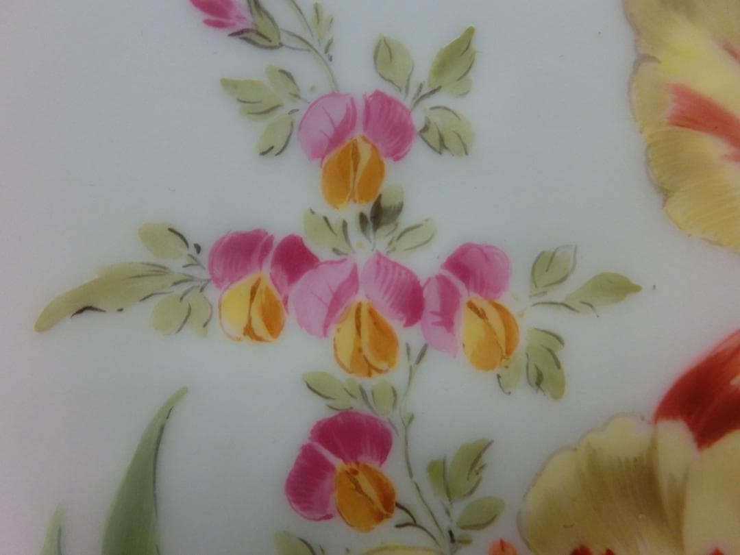 【マイセン】フラワーブウケ飾り皿