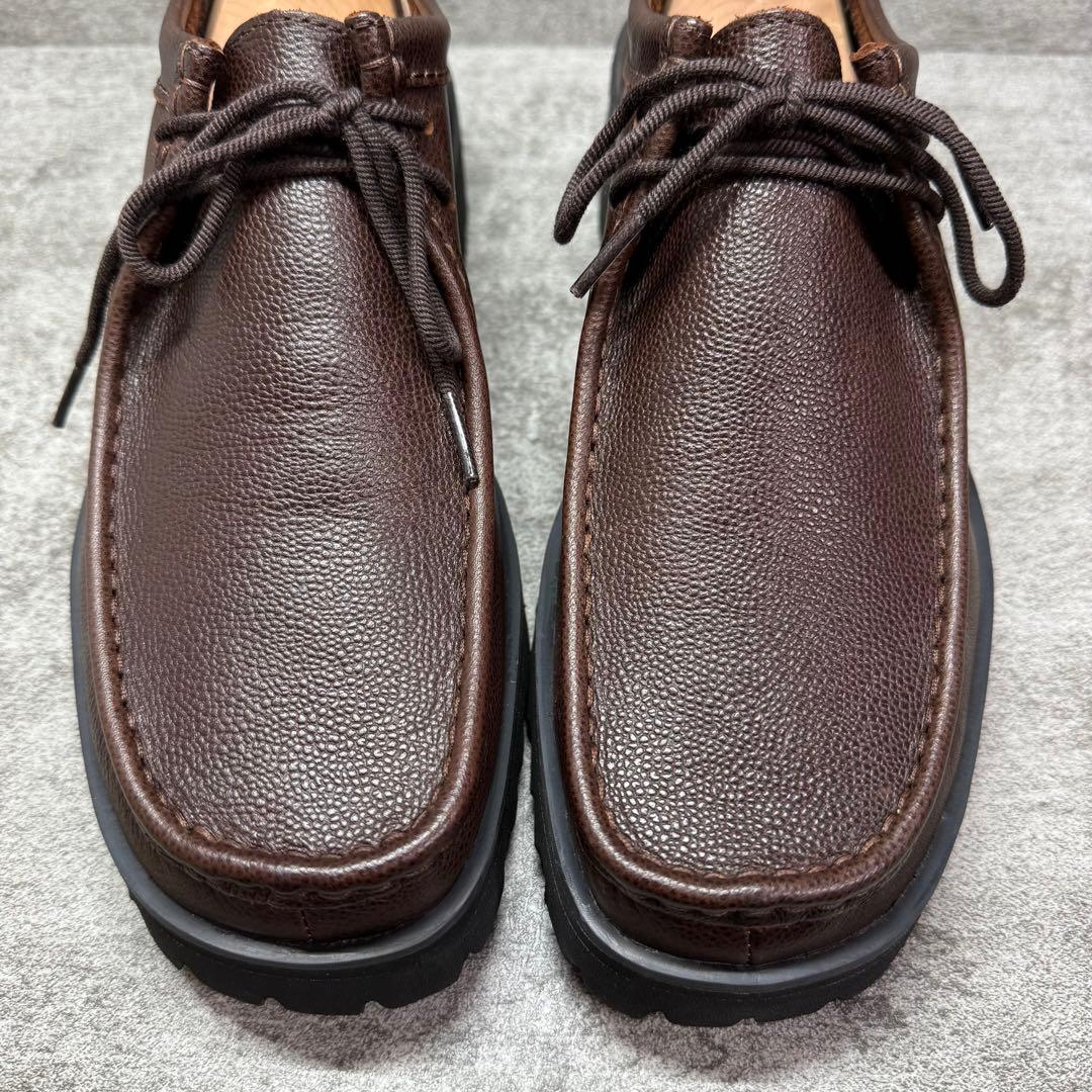 【未使用】CLARKS Walla Yukoner ワラビー　シボ加工　ブラウン