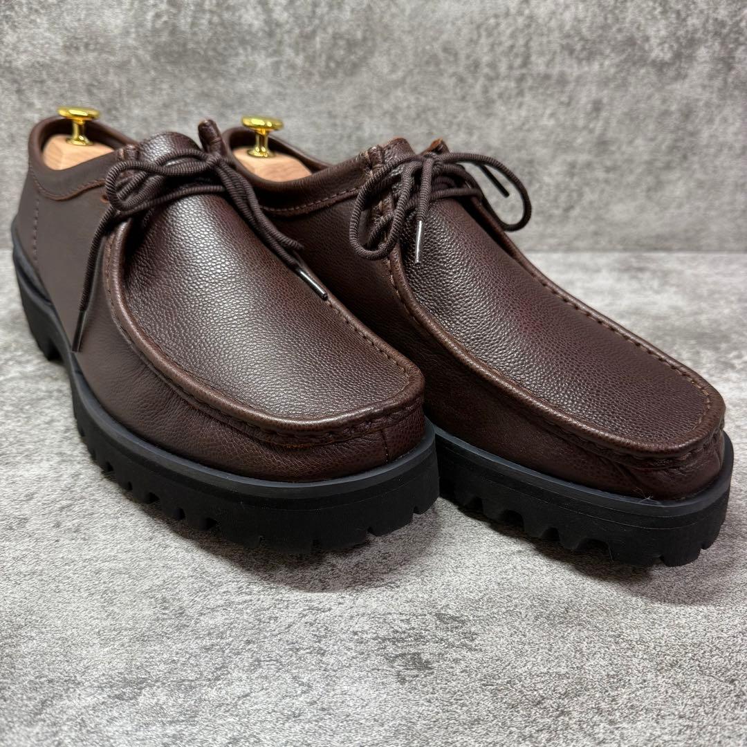 【未使用】CLARKS Walla Yukoner ワラビー　シボ加工　ブラウン