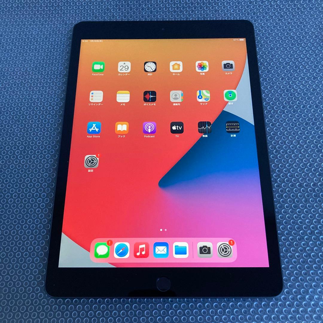3870 美品☆電池ほぼ新品☆iPad8 第8世代 32GB SIMフリー☆