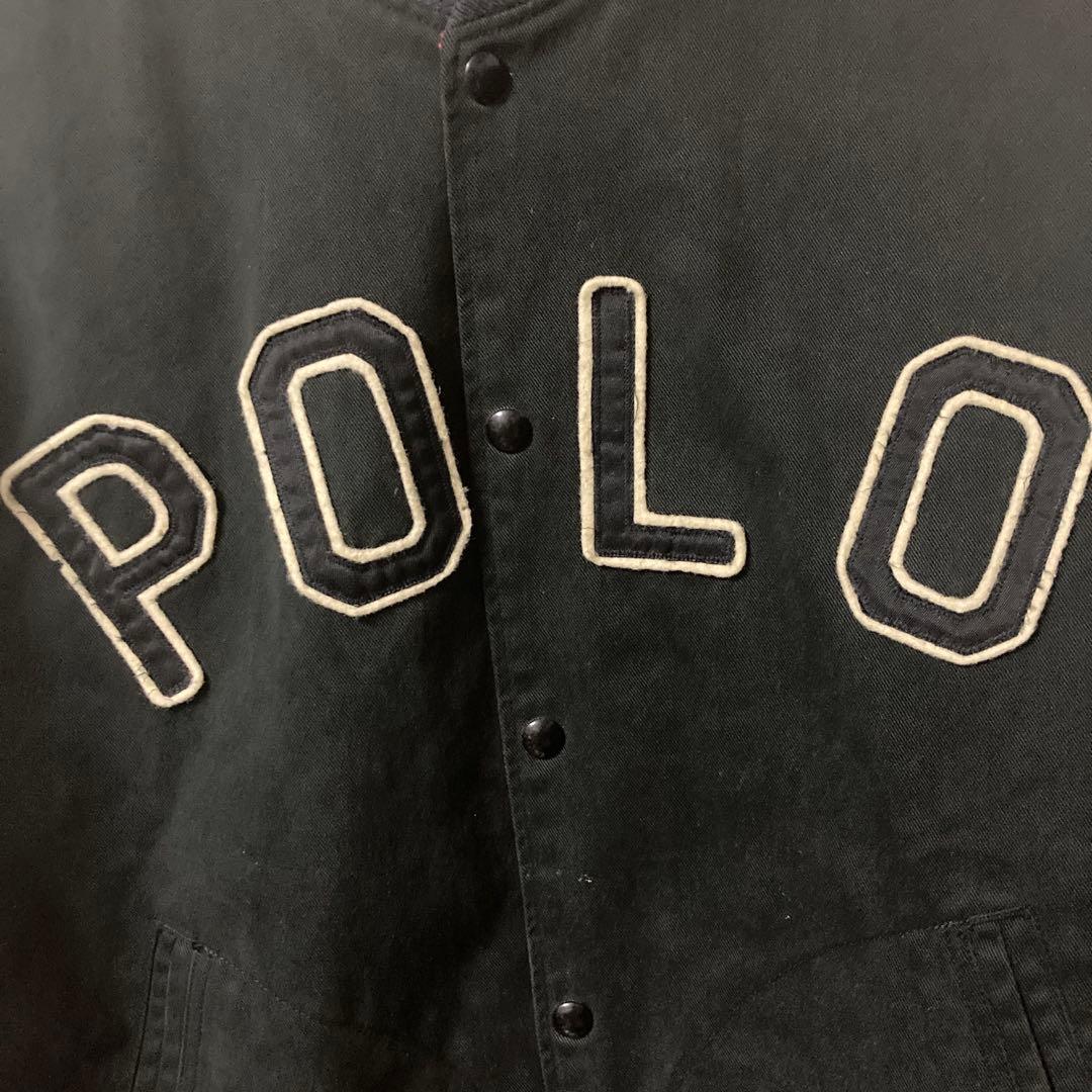激レア90s POLO SPORT Blackタイガージャケット