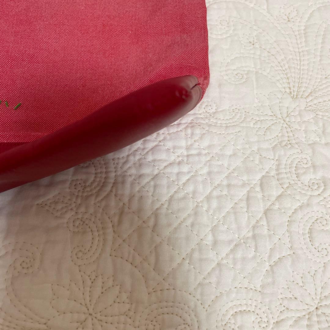 美品　ファミリア　デニムバッグ　くま　アイスクリーム