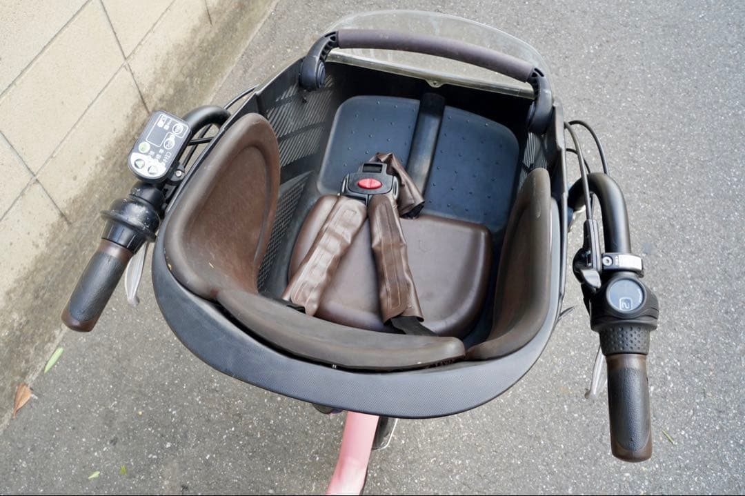 電動自転車 ブリヂストン 20インチ 子供乗せ アシスト 中古 090802