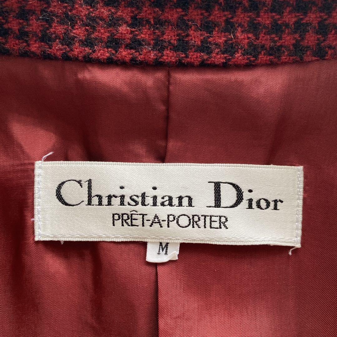 クリスチャンディオール　Christian Dior ダブルジャケット M 短丈