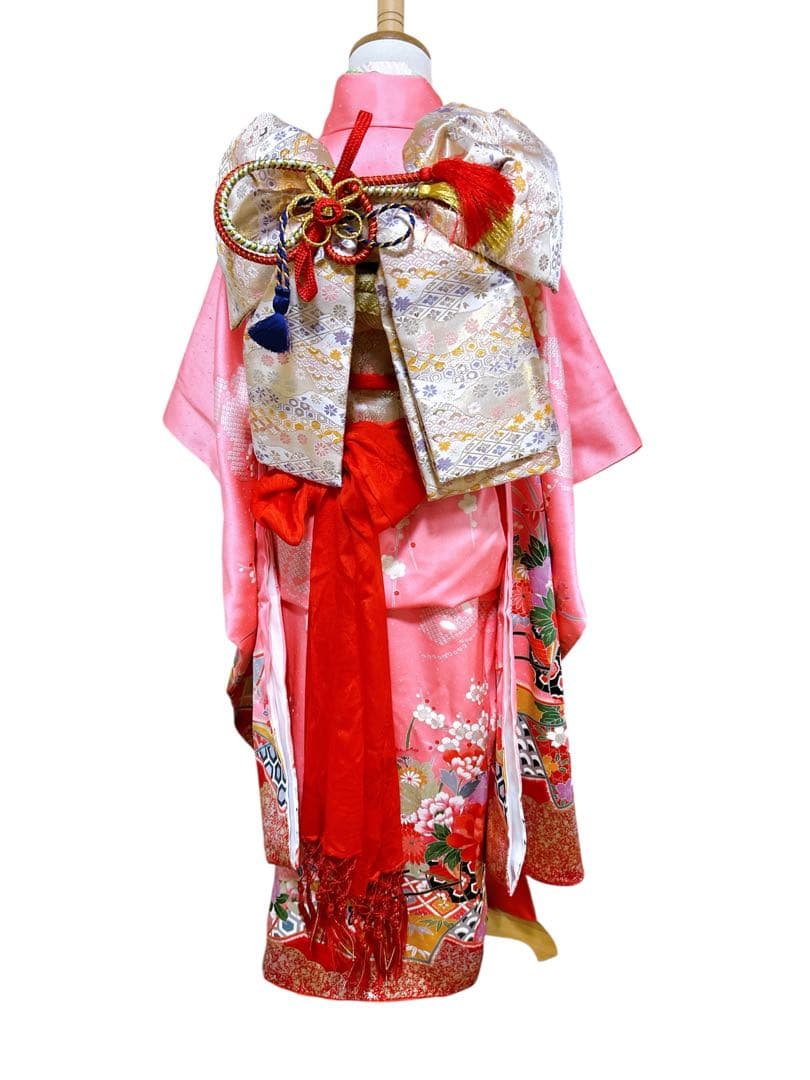 本格正絹♡七五三　7歳　フルセット　一式　ピンク