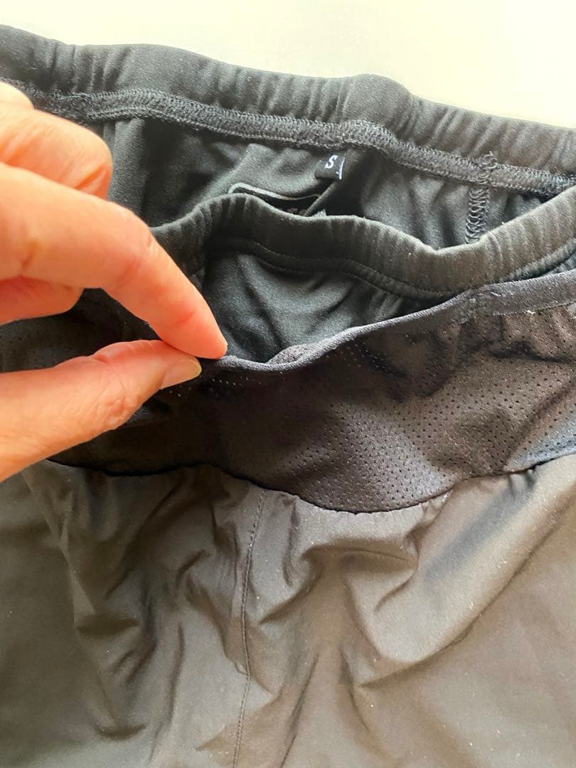 【新品未使用】 JINGER ランニングパンツ ブラックSサイズ