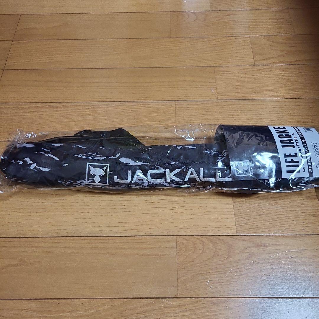 【未使用に近い】JACKALL 自動膨張ライフジャケット JF06