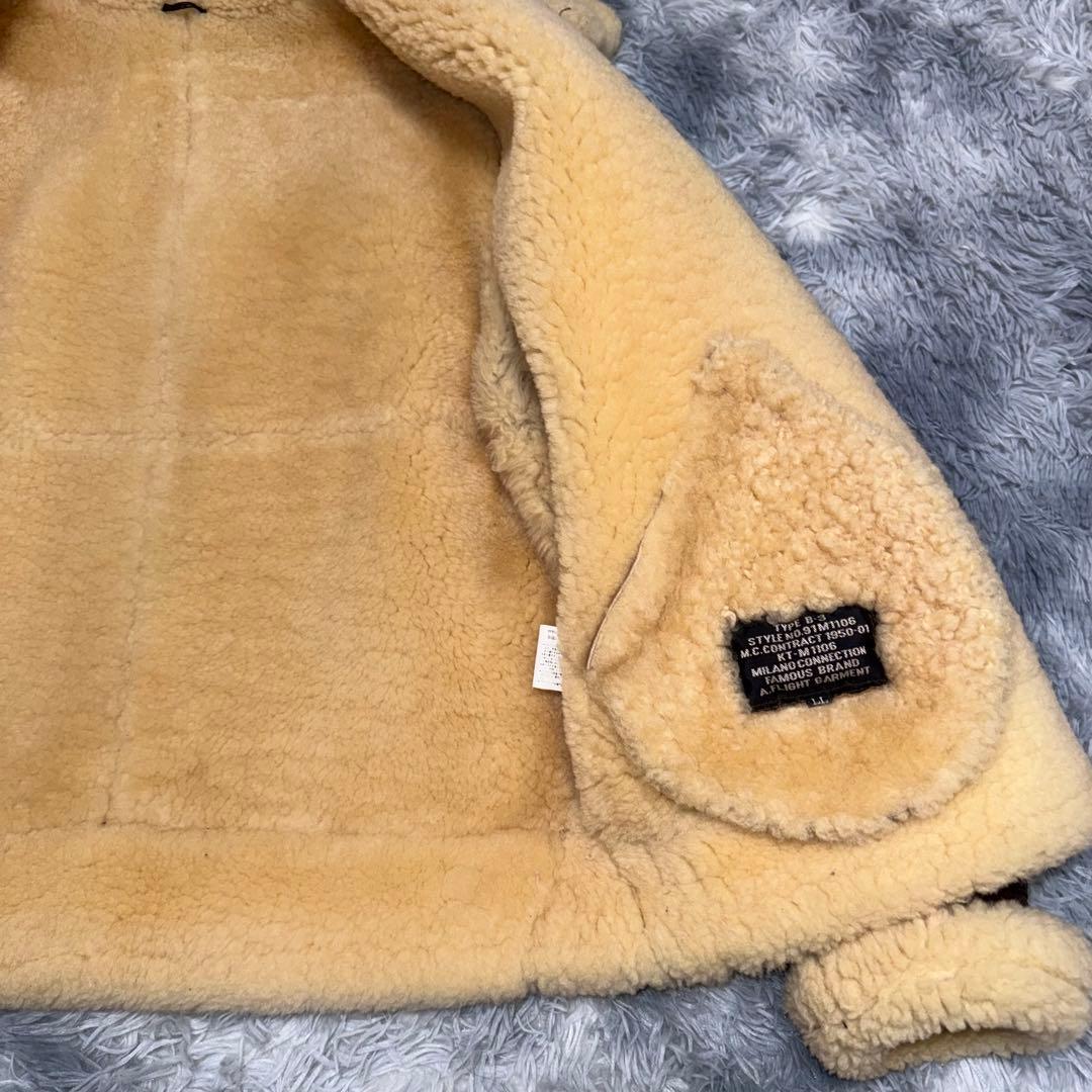 美品 MILANO CONNECTION B-3 フライトジャケット