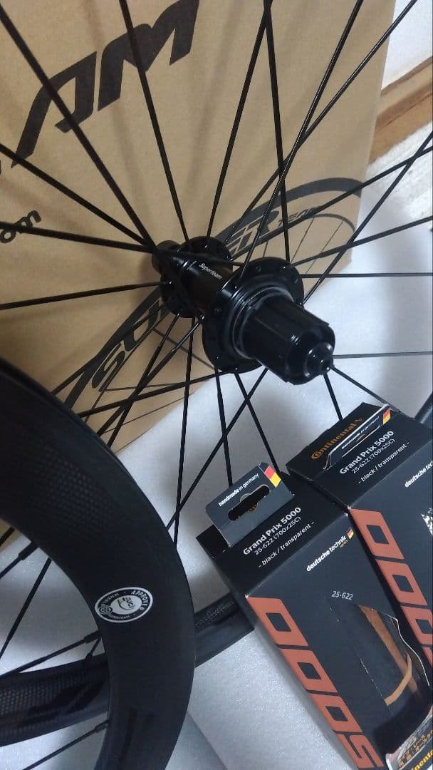 スーパーチーム クリンチャーカーボンホイールセット※値下げ決行