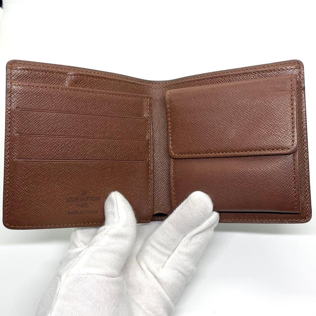 ルイヴィトン モノグラム ポルトビエ カルトクレディ モネ 折り財布