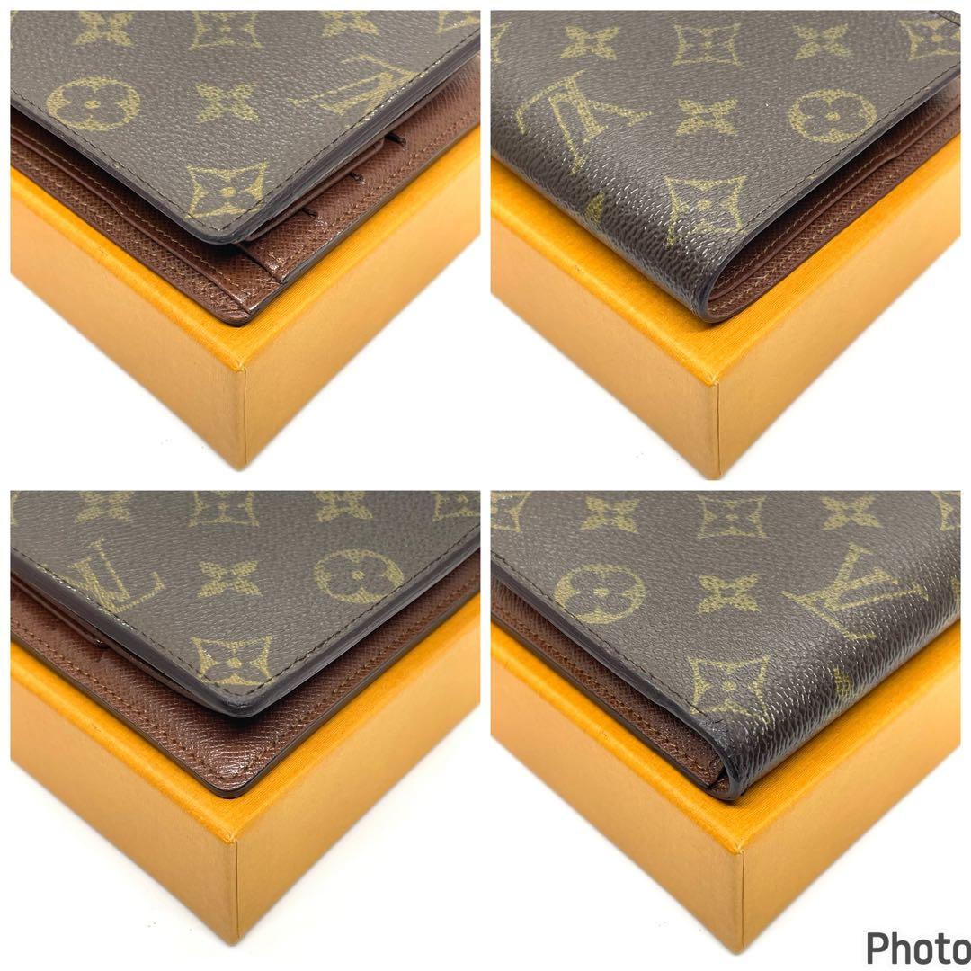 ルイヴィトン モノグラム ポルトビエ カルトクレディ モネ 折り財布