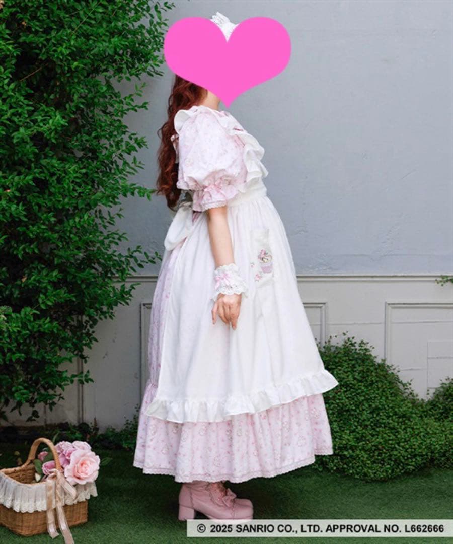 Chalmiere マロンクリームエプロン