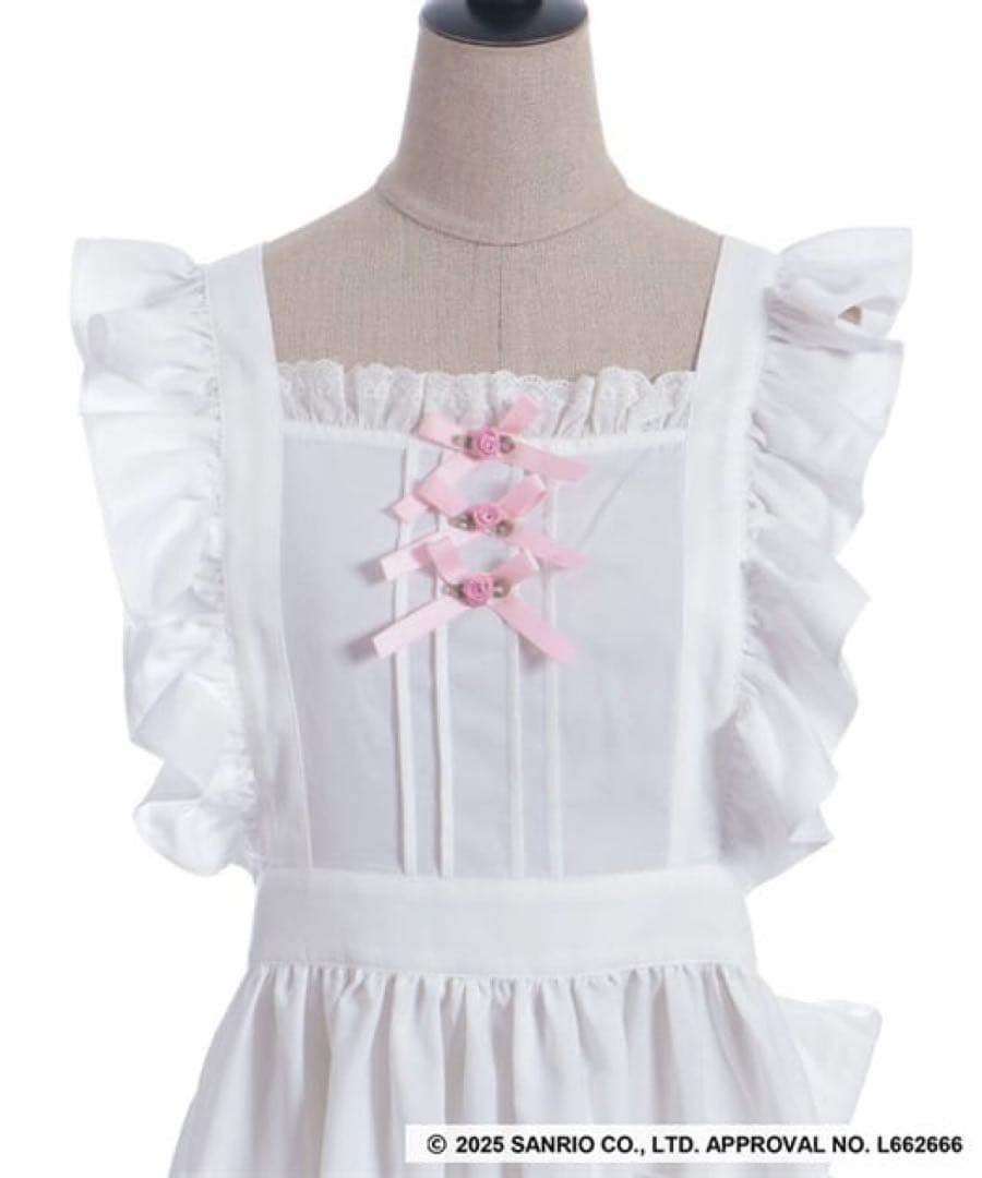 Chalmiere マロンクリームエプロン