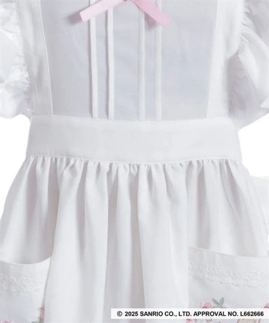 Chalmiere マロンクリームエプロン