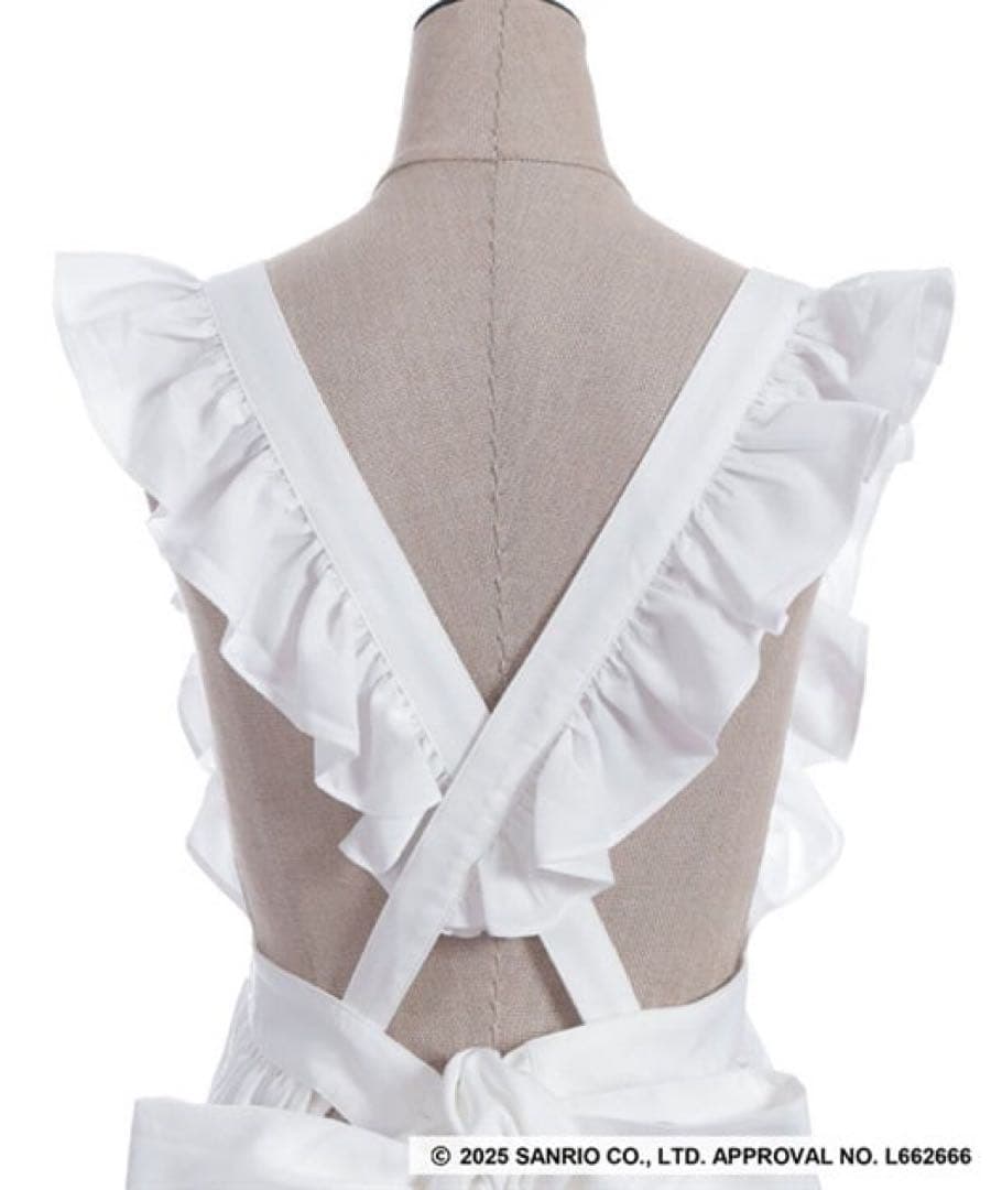 Chalmiere マロンクリームエプロン