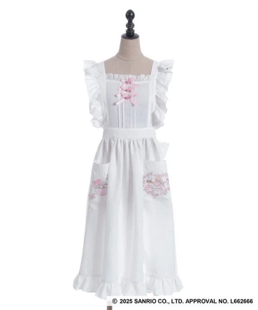 Chalmiere マロンクリームエプロン