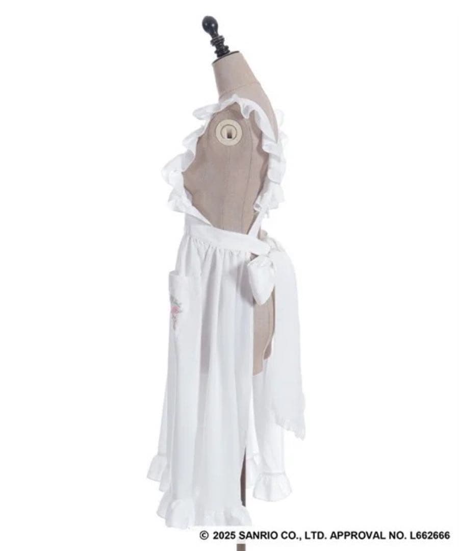 Chalmiere マロンクリームエプロン