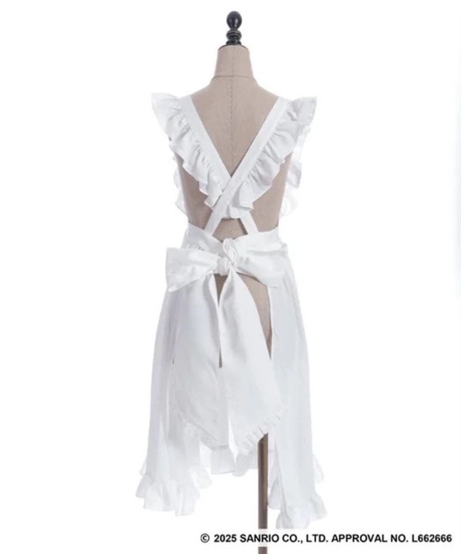 Chalmiere マロンクリームエプロン