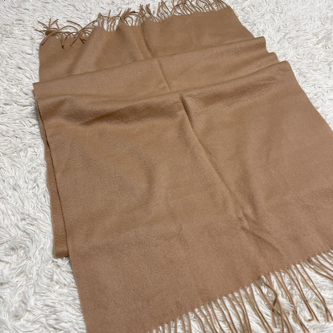 と*も様 極美品　theoryカシミヤ100 大判ストール　ベージュ