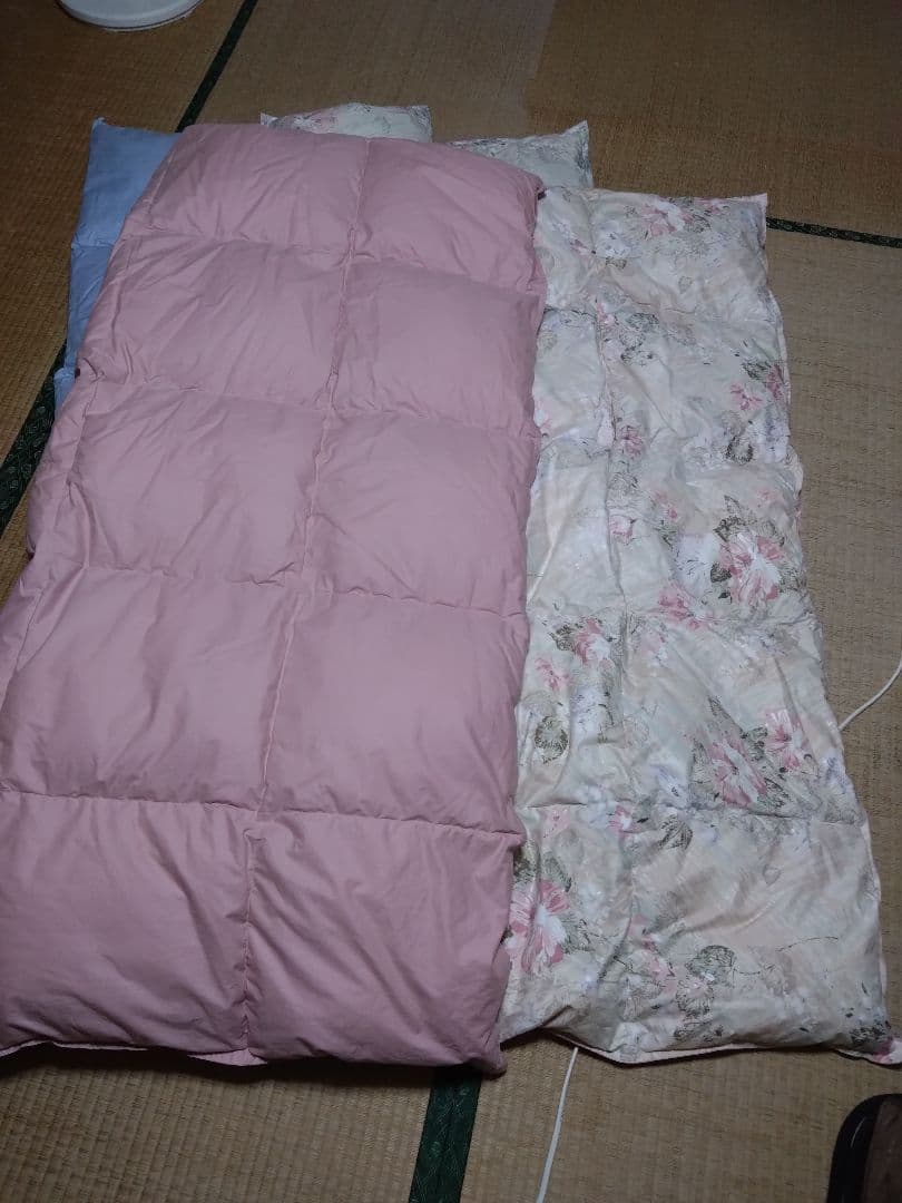 昭和西川 シングル 2枚 羽毛掛ふとん 掛け布団