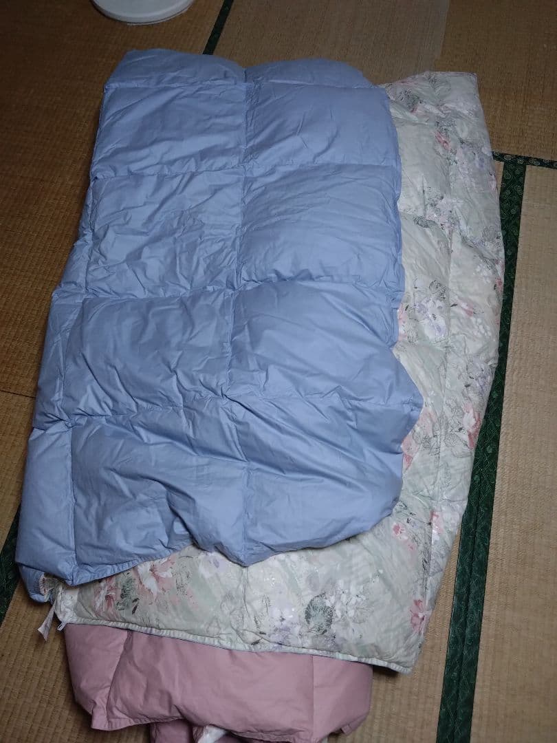 昭和西川 シングル 2枚 羽毛掛ふとん 掛け布団