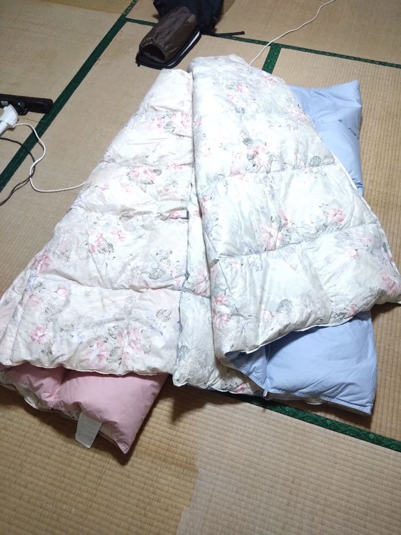 昭和西川 シングル 2枚 羽毛掛ふとん 掛け布団