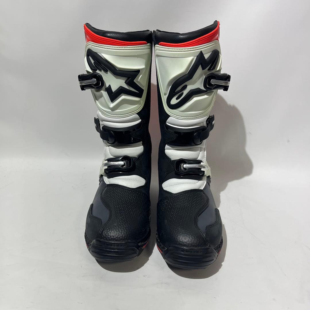 希少　Alpinestars 赤黒白　トライアルブーツ　tech-T 44.5