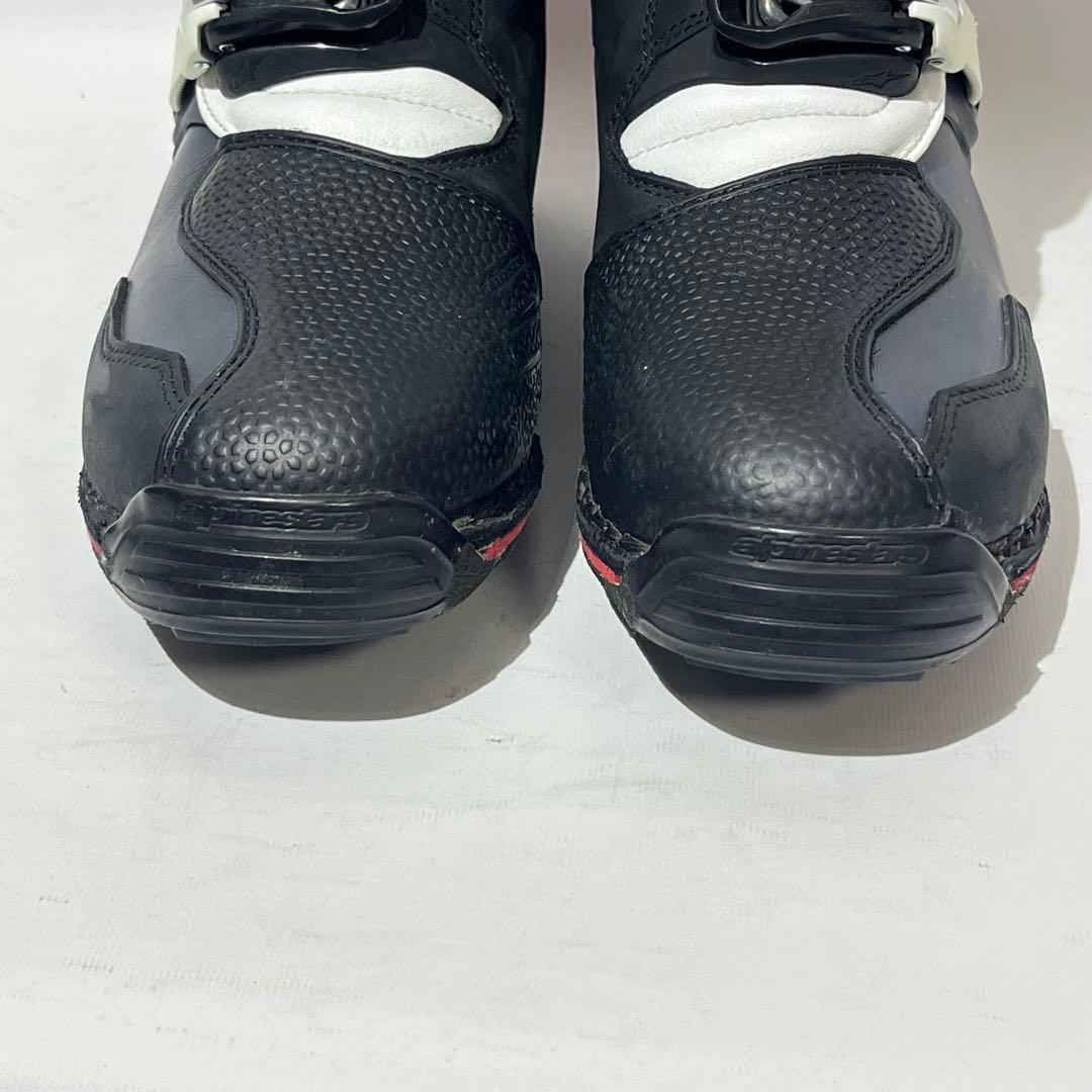 希少　Alpinestars 赤黒白　トライアルブーツ　tech-T 44.5