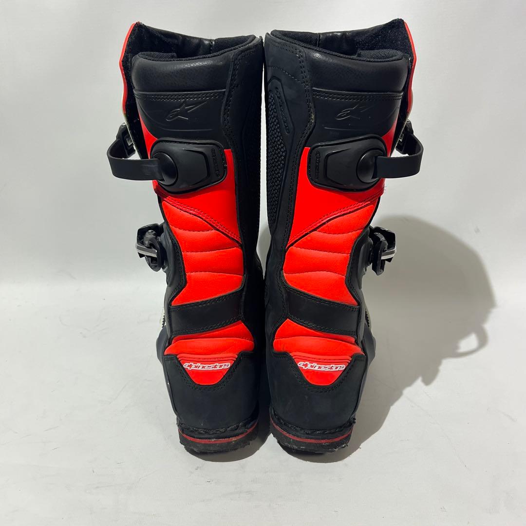 希少　Alpinestars 赤黒白　トライアルブーツ　tech-T 44.5