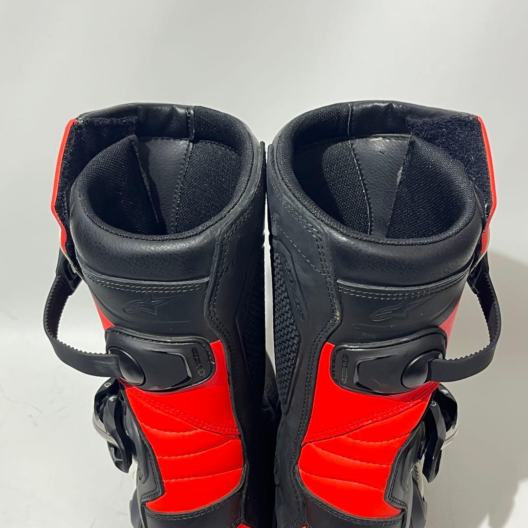 希少　Alpinestars 赤黒白　トライアルブーツ　tech-T 44.5