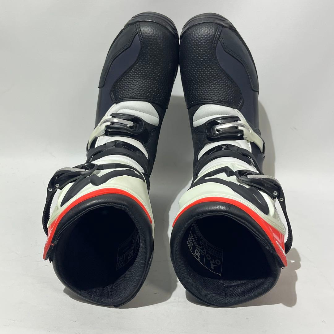 希少　Alpinestars 赤黒白　トライアルブーツ　tech-T 44.5