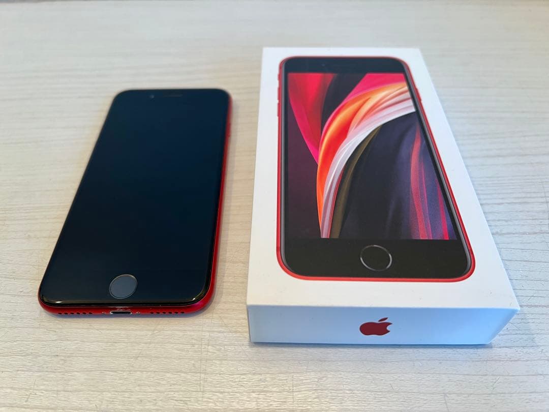 iPhoneSE2 レッド 64GB SIMフリー 美品