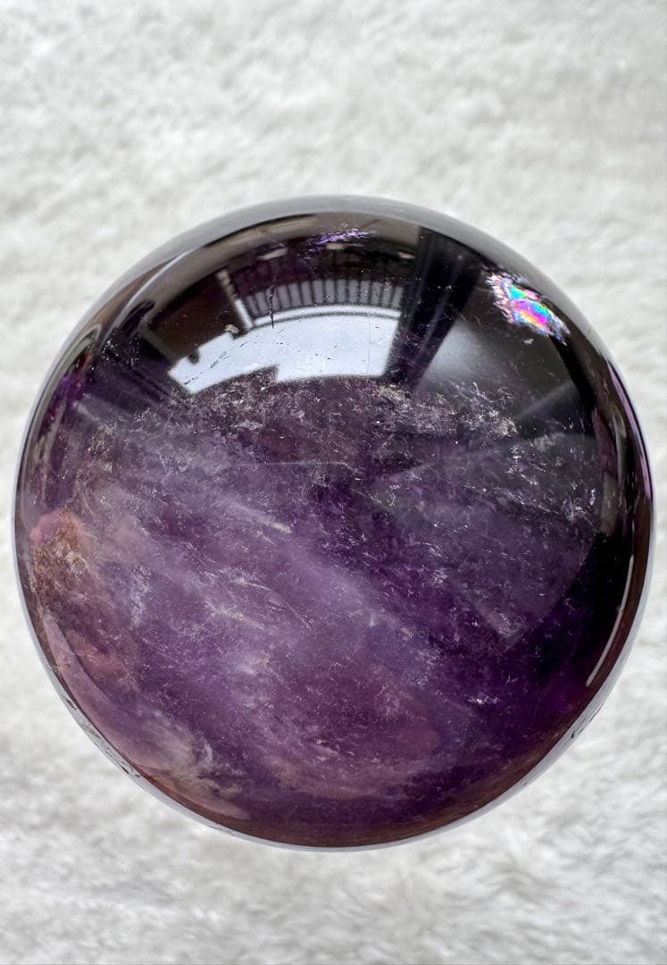 アメジスト スフィア 丸玉 大玉 70mm 最高品質 レア