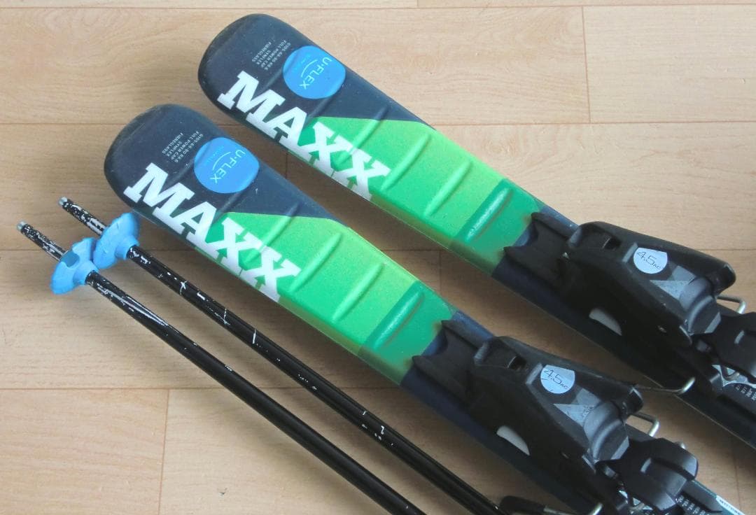 ■11月限定■送料無料■ELAN■子供用スキーセット■120/22.5■WAX■