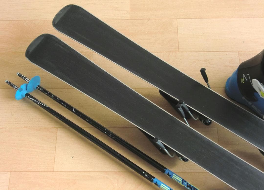 ■11月限定■送料無料■ELAN■子供用スキーセット■120/22.5■WAX■