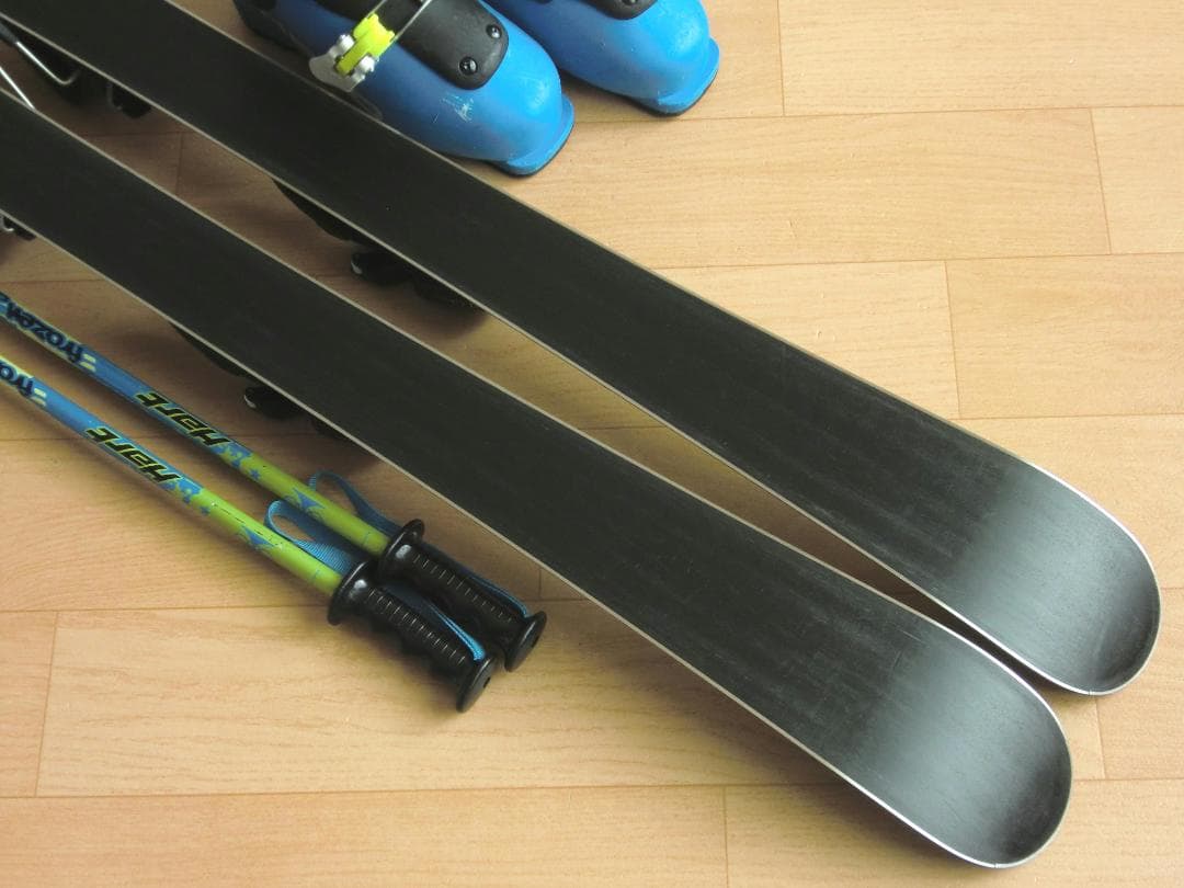 ■11月限定■送料無料■ELAN■子供用スキーセット■120/22.5■WAX■