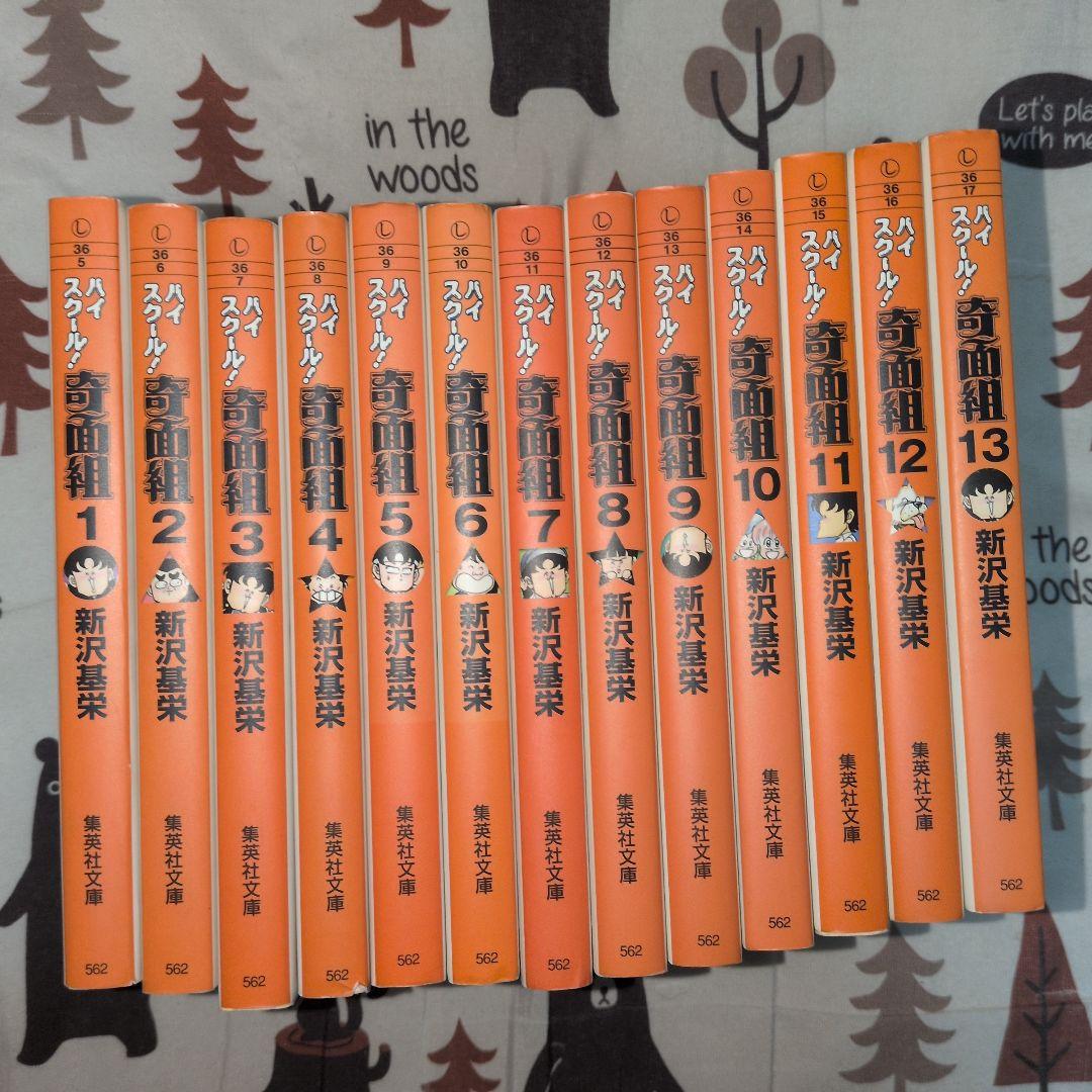 ハイスクール！奇面組　全巻セット　アニメ化　Man　佐久間大介