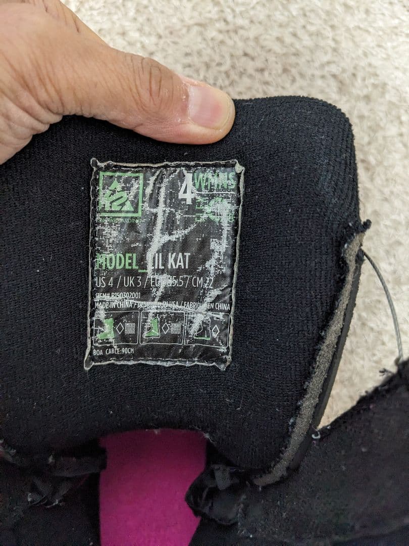 K2 スノーボードセット　110センチ　22センチ