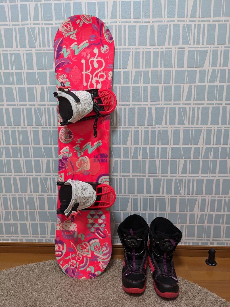K2 スノーボードセット　110センチ　22センチ